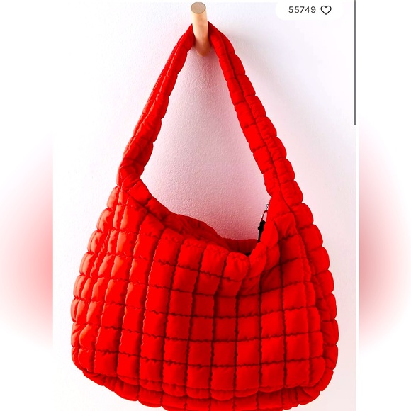 Free People quilted bag NEW - Picture 1 of 3